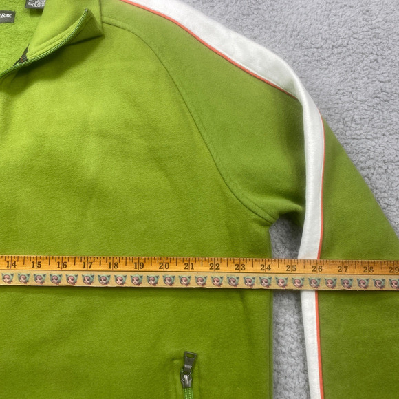 Grandpa‎ Sweater Mens Large Green Full Zip Jacket Zipped Pockets Olive - Picture 7 of 12